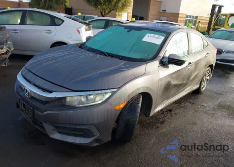 2017 Honda Civic Ex from USA, damaged, VIN 19XFC2F70HE211929